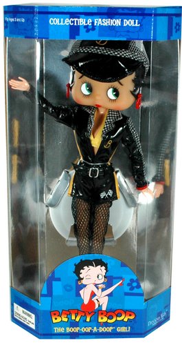 Betty Boop 12' Racing Girl w/ Doll Stand