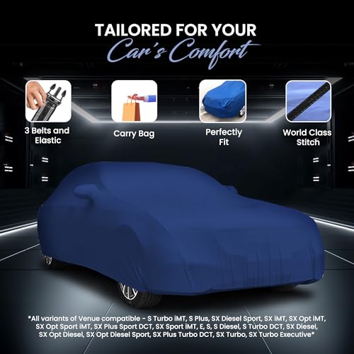 Image of Autofy TUFF Car Cover for Hyundai Venue [Year 2020 Onwards] - Dust & UV Proof Waterproof Car Cover