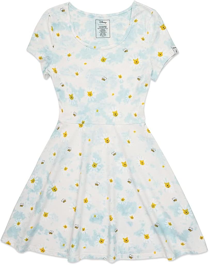 Loungefly x Disney Winnie The Pooh Daisy Skater Dress at  Women’s Clothing store