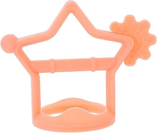 ibasenice Mordedor Estrela Brinquedos Para Bebês Brinquedos Infantis Brinquedos Para Bebês Brinquedos De Silicone Mordedor Infantil Brinquedos Para Bebês Brinquedos Para Bebês Mordedor De