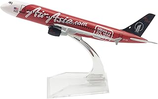 NATEFEMIN Alloy Asia 2007 A320 Plane Airplane Model Aircraft Model 1:400 Model Simulation Science Exhibition Model
