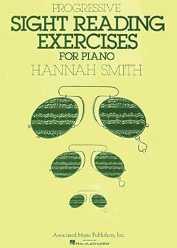 Paperback Progressive Sight Reading Exercises for Piano by Hannah Smith (1-Nov-1986) Paperback Book