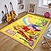 kaichuangyuheng Disney Série Tapis De Sol Tapis Winnie l'ourson Tapis Tapis Chambre Paillasson Planche De Bois Impression Tapis Cuisine pour Salon Tapis De Jeu A140 80×120Cm