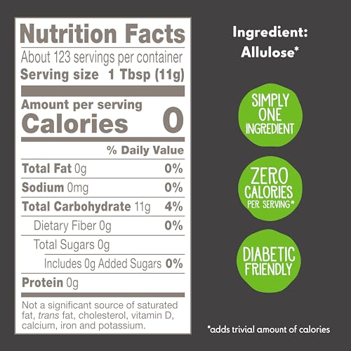 image for Truvia Allulose Calorie-Free Sweetener Bag, Sugar Substitute with Zero