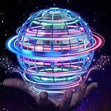 ETPlanet Flying Orb Ball Toys Soaring Cosmic Globe Boomerang Hover Galactic Fidget Flying Spinner Hand Controlled Mini Drone Magic Cool Stuff Birthday Gift for Kids Boys Girls 6-10+ Year Old (Blue)