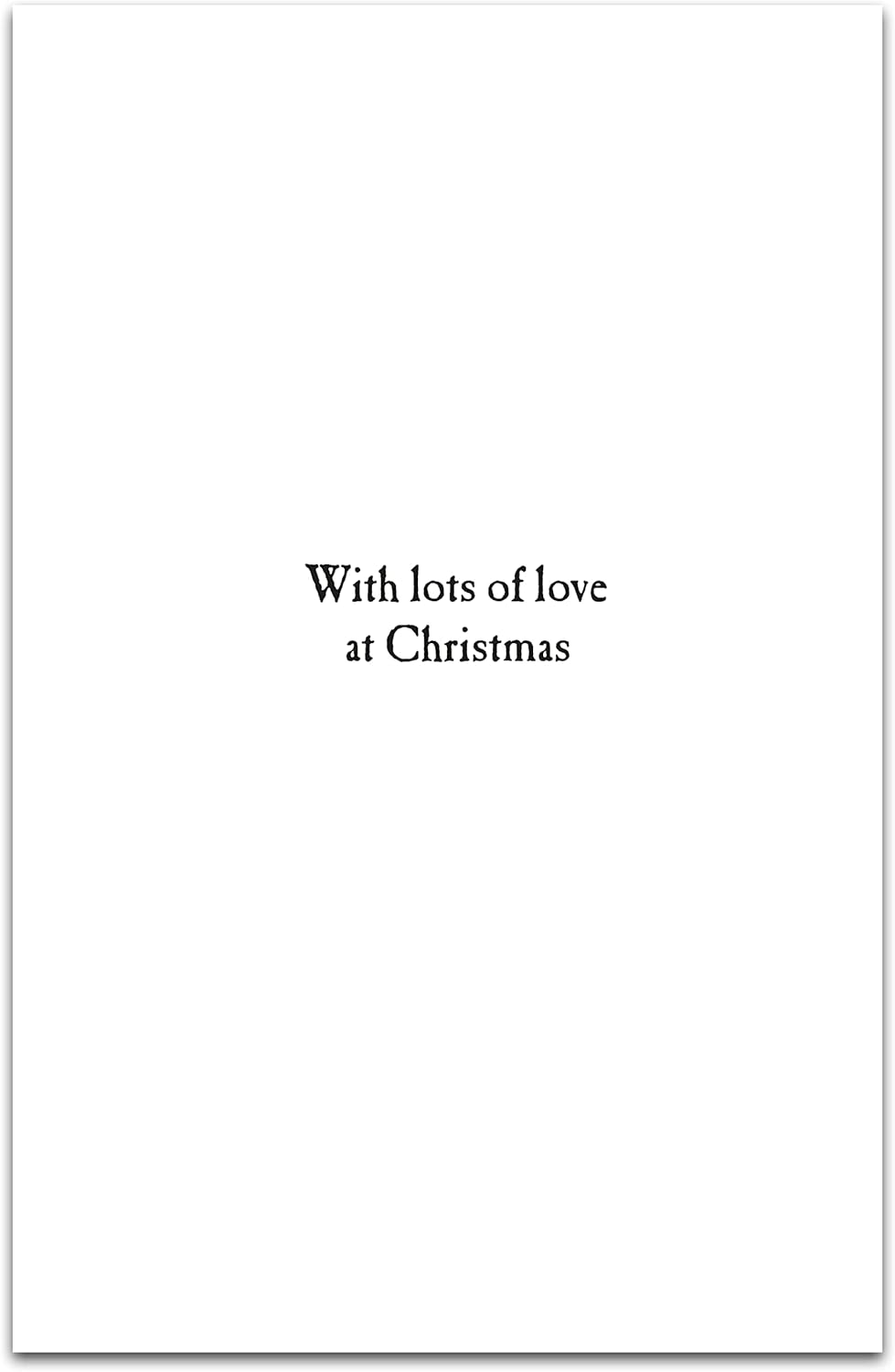 On The Ceiling, Nah Get Card, Mum from Son, Christmas Card, 159x235mm