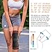 CAMBIVO 2 Pack Knee Brace, Knee Compression Sleeve Support for Men and Women, Knee Pads for Running, Hiking, Meniscus Tear, Arthritis,Joint Pain Relief (Gray,Small)