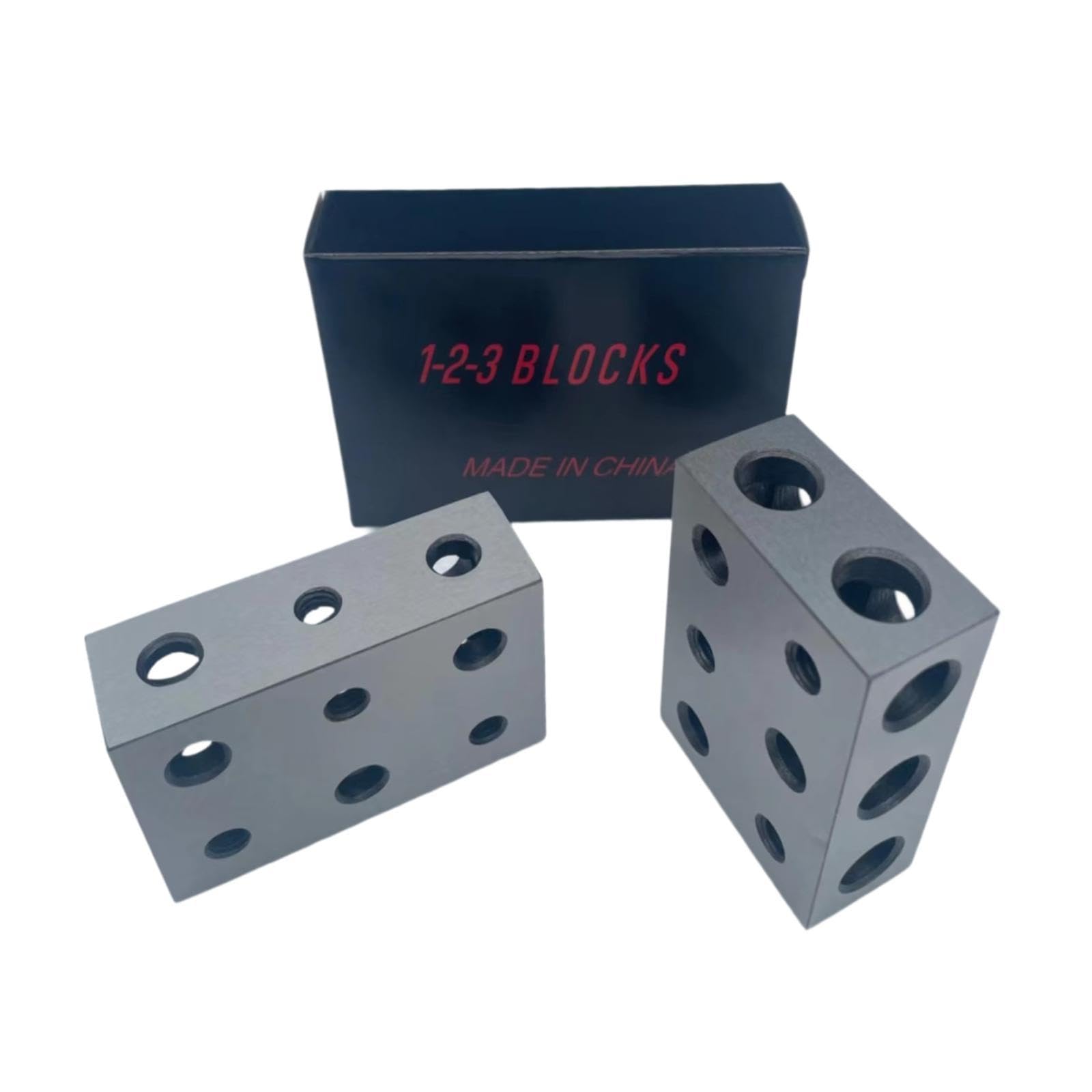 MYADDICTION 2X 1x2x3 Blocks for Calibrating Equipment Hardened Steel Sturdy 1" x 2" x 3"-picture-18