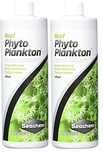 Seachem (2 Pack) Reef Phytoplankton, 500 mL / 16.9 fl. oz.