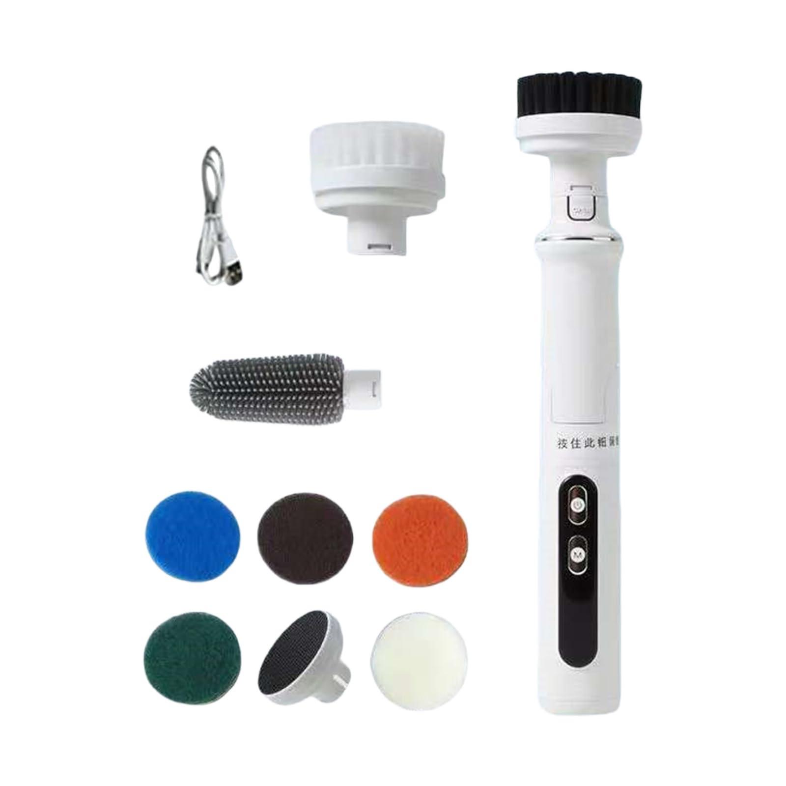Kalttoy Cordless Electric Cleaning Brush Featuring Adjustable Handle and 9 Brush Head for Various Surfaces Cleaning Adjustable Handle
