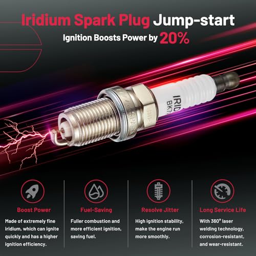 Image of BDFHYK Ignition Coil Pack UF669 and Iridium Spark Plug XP3922 Compatible with Chevy Cruze 2011-2015 Chevrolet Trax Buick Encore 2013-2021 Chevy Sonic 2012-2020 Chevy Oem Coil Pack 1.4L l4 Set of 5