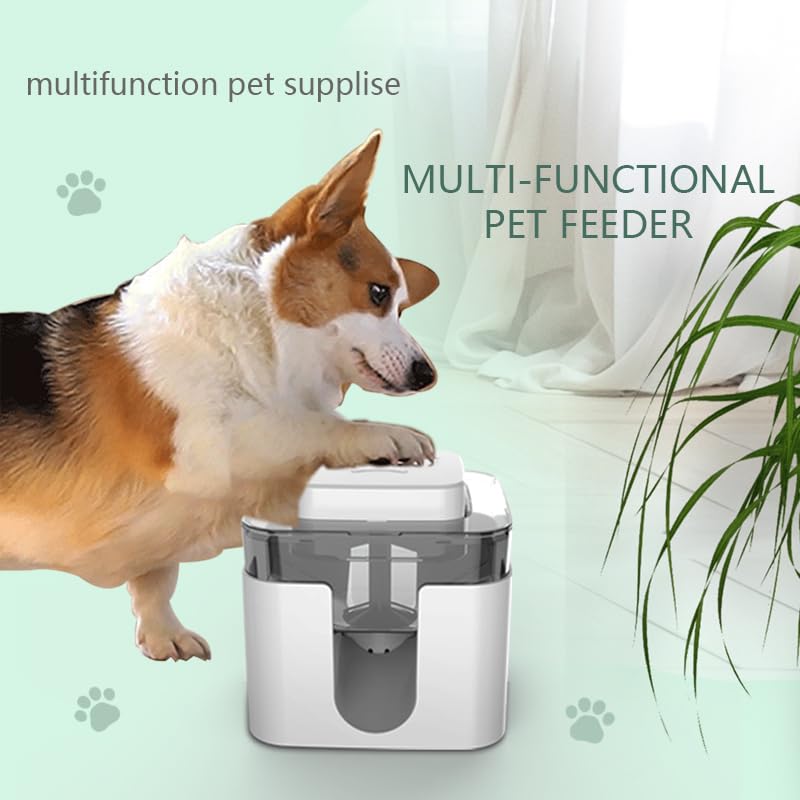 Juguete multifuncional para perros, dispensador de golosinas de gran capacidad, con función de liberación de golosinas, ideal para entrenamiento de coeficiente intelectual y entretenimiento