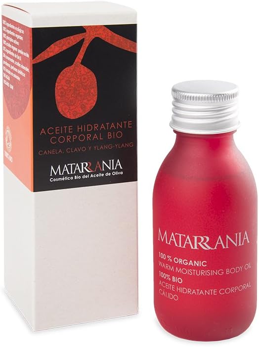 MatarraniaAceite Hidratante Corporal Bio - Organic Body Oil - Cinnamon, Cloves & Ylang-Ylang - 100 ml