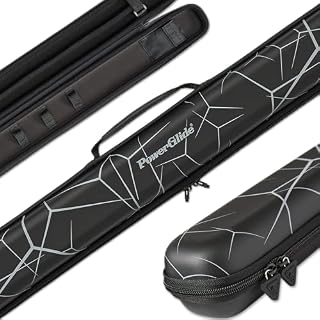 Étui de queue de billard PowerGlide, coque EVA et bandoulière