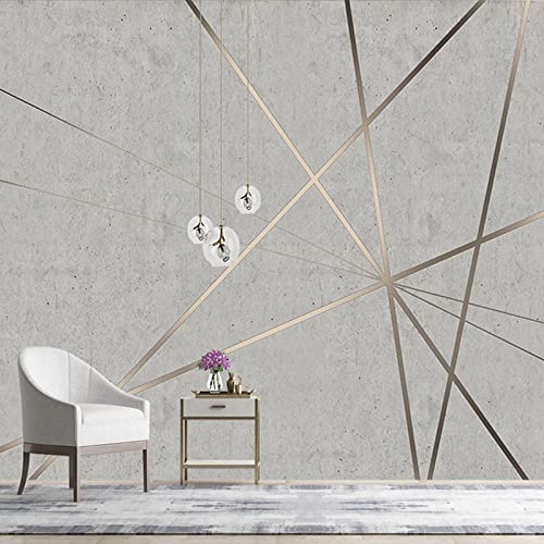 Fond d'écran géométrique haut de gamme pour grand salon moderne - 2
