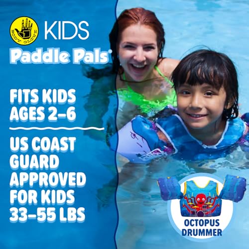 Image of Body Glove Paddle Pals Learn to Swim Coast Guard Approved Kids Life Jacket PFD