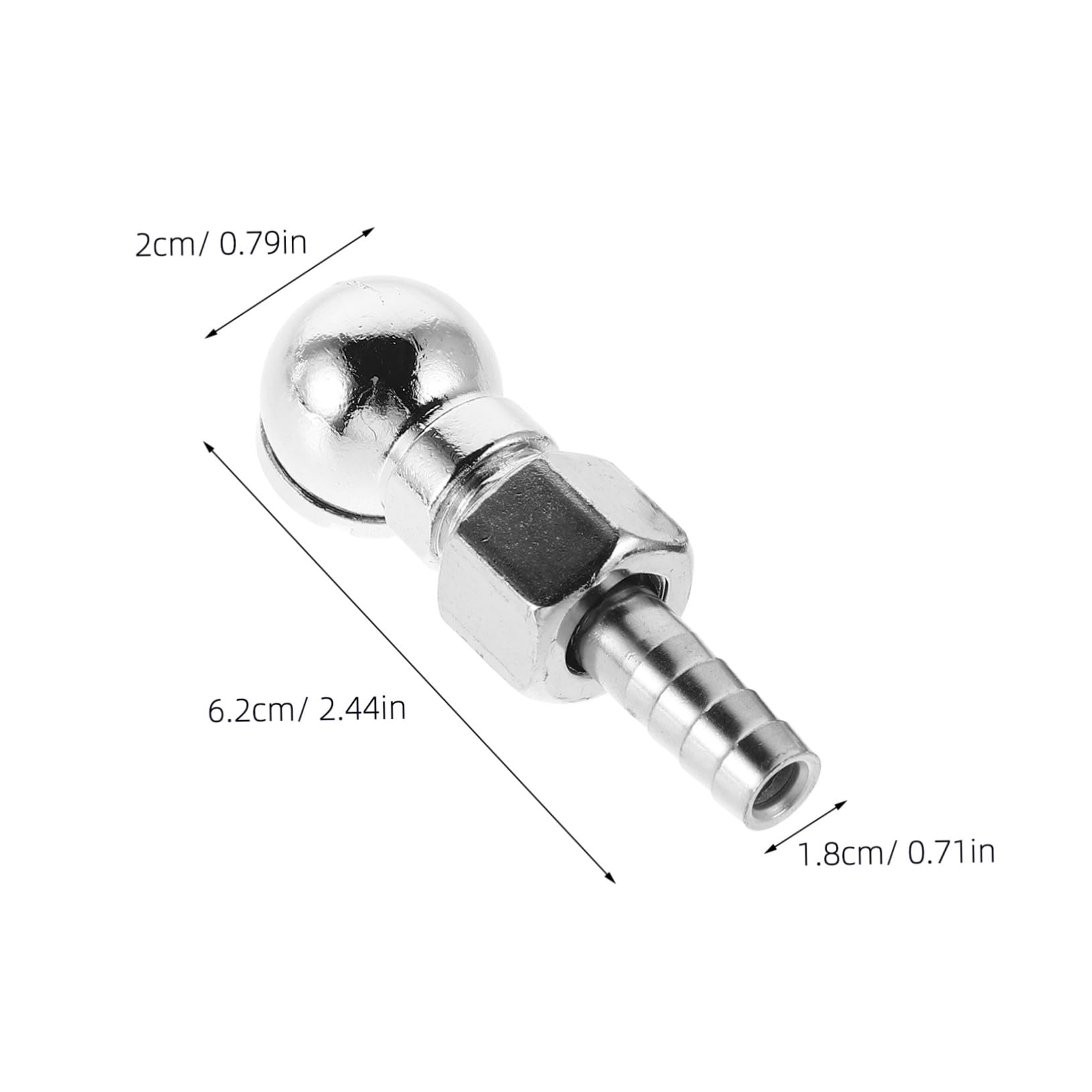 DECHOUS 2Pcs Auto Tire Inflator Adapter Quick Connect Hose Nozzle for Easy Tire Inflation Durable Design Fit for Car and Truck Tires Compact and Lightweight