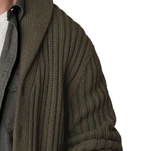 Men's Shawl Collar Cardigan Shawl Collar Knitted Sweaters Cardigan Slim Fit Knitwear Cardigan Sweater3