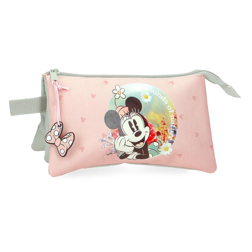 Joumma Bags Disney Minnie Wild Nature Estuches Infantiles, Varios tamaños, Neceser, Bandolera, Fabricada en Poliéster