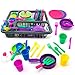 Big Mo's Toys Pretend Play Dishes Playset – Little Chef Set, Kids Serving Dishes - Play Cups, Cutlery, Ladle, Tableware, Pots and Dish Drainer, Set of 28