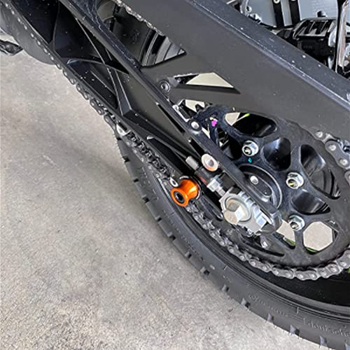 Mowok Fit For 2022 390 Adventure 390Adv 890 Adventure R 790 Adventure R S 1290Adv Cnc 10Mm Motorcycle Swing Arm Sliders Spools Swingarm Stand Screws #TOP1