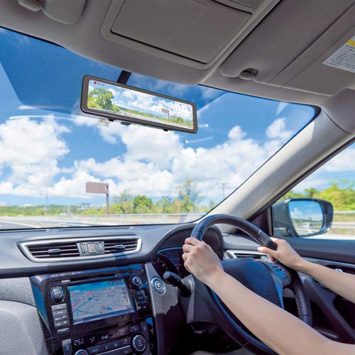 Amazon.co.jp: ミラー型ドライブレコーダー NX-DR-M22C : 車＆バイク
