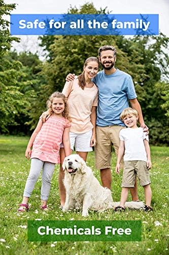 Natural Flea Treatment for Dogs  8 Months Flea and Tick Collar Dog Protection  Adjustable Dog Flea Collar for Small, Medium, Large Dogs  Effective & Waterproof Lice, Tick Repellent for Dogs (Grey)