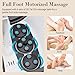 CuPiLo Foot Spa Bath Massager, Upgraded Foot Bath with Circulation Heat, Motorized Shiatsu Massage Balls, Pedicure Soaking Tub with Waves, Remote, Handle, Feet Stress Relief, Gifts