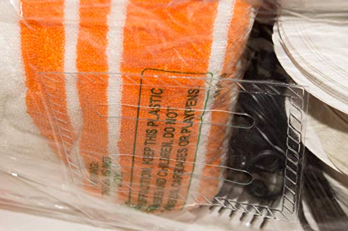 Clear Vinyl Zippered Storage Bags 24 X 20 X 11 Inch Set Of 10 #TOP3