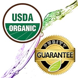 Healing Solutions 1 oz Lavender Essential Oil, Organic, Undiluted, Pure Lavender Oil for Skin & Hair