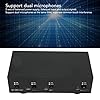 MUNEFE 48 V Phantoms Power Supply, Phantoms Power Supply with Adapter, Iron Shell Phantoms Power with Microphone Cable for Music Recording #4