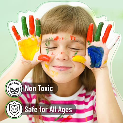 Mr. Pen- Washable Kids Paint, 2 Fl Oz, 6 Pack, Washable Paint For Kids Non Toxic, Kids Washable Paint, Washable Finger Paint, Washable Non Toxic Paint, Kids Paint Set, Paints For Kids, Kid Paint #TOP4