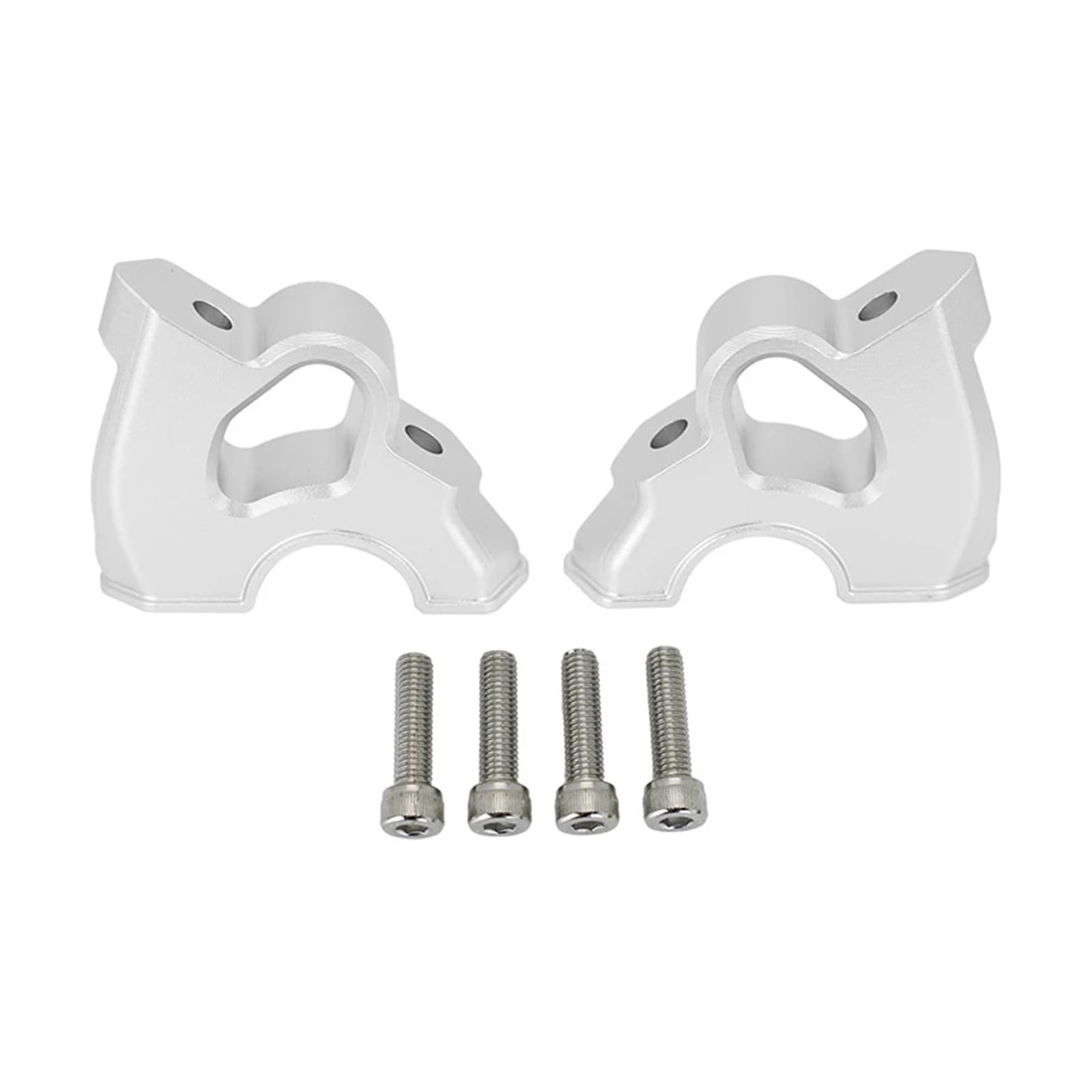 Alzas de manillar para BMW R1300GS 2024 2025 en aluminio CNC negro 7