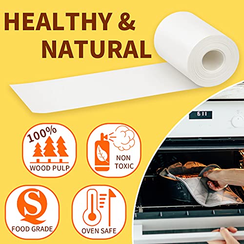 Baking Parchment Paper Side Liners - Baking Strips Roll For Round Cake Pans, Cheesecake Springform Pan, Non Stick Pan Lining Paper 3.15In X 164Ft, Pre-Cut Heat Resistant Kitchen Paper #TOP3