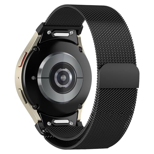 Magnet Armband for Samsung Galaxy Watch 6 5 4 7 armband 40mm 44mm/Galaxy Watch 6 Classic 47mm 43mm/Watchs 4 Classic 46mm 42mm/5 Pro 45mm Band/FE One-Click Wechseln Milanaise Edelstahl metall Armbänder