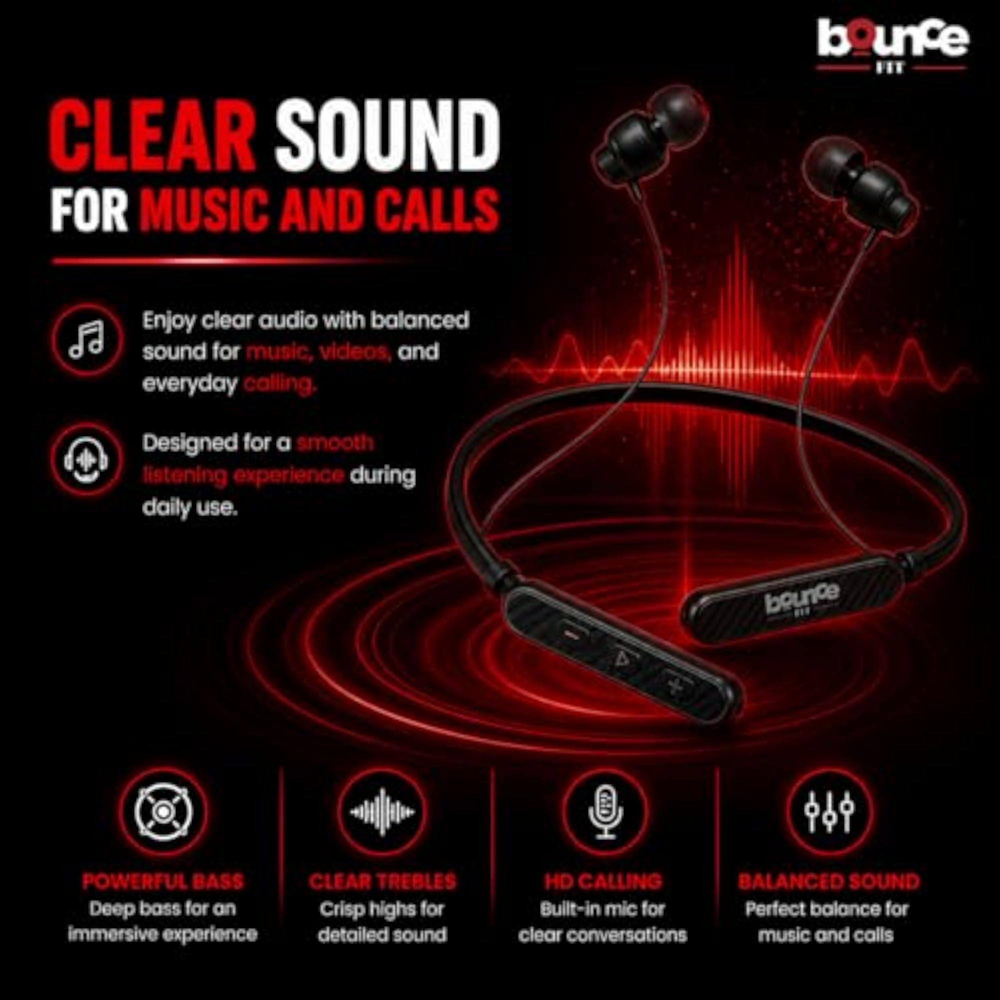 Sonic 144 Bluetooth Wireless Neckband