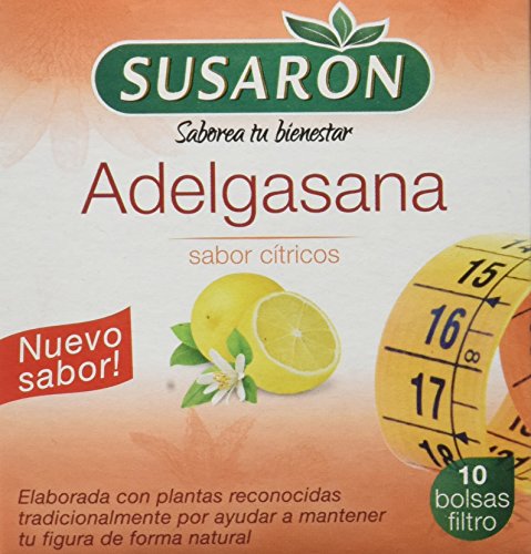 Susarón - Adelgasana Citrus Flavour Herbal Tea - 6 Boxes x 10 teabags