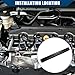 Hihaha Car Straight Coupler Silicone Hose Front Universal Intake Reducer Intercooler Silicone Tube/Inner for Car/Durable 4-Ply 1