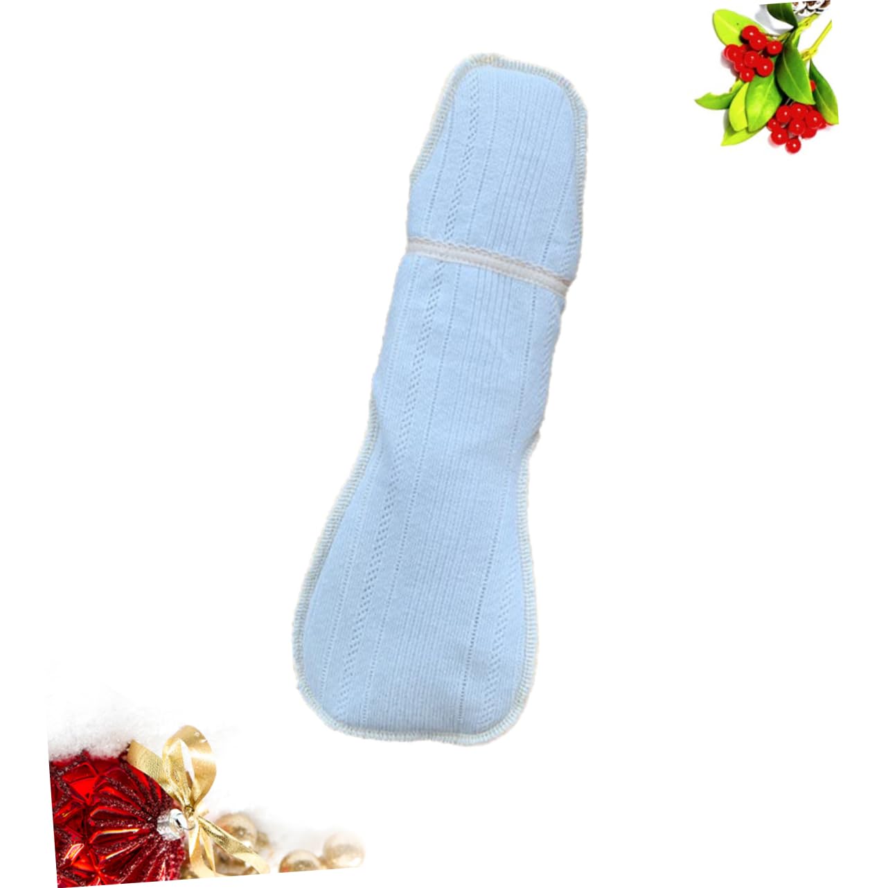 GLEAVI 3piezas Compresa Sanitaria De Algodón Reutilizable y Lavable Para Protección Nocturna Absorbente y Botón De Sujeción Color Aleatorio