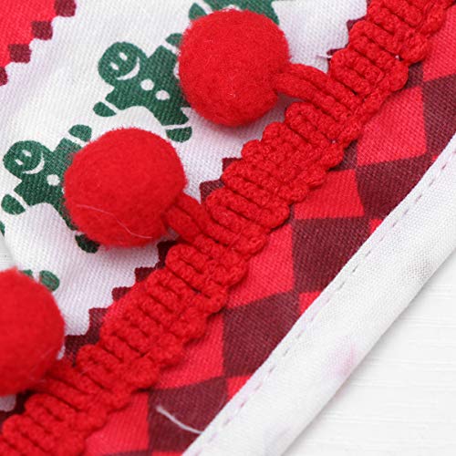 Amosfun Coleira de Cachorro de Natal Com Sinos Animais de Estimação Bandana Ajustável Pescoço de Est