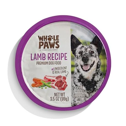 Whole Paws, Wet Dog Food, Lamb Recipe, 3.5 Ounce