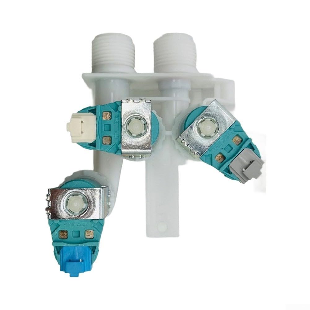 Válvula de entrada W10599356 soluciona fallos de llenado y pérdidas de agua en lavadoras