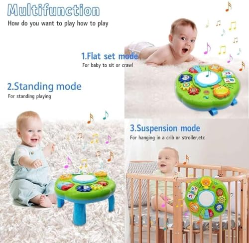 TEC TAVAKKAL Baby Toys 6 to 12 Months, Musical Learning Table - Image 10