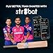 str8bat Pro - Smart Sticker for Cricket Bat | Paper-Thin Smart Motion Sensor for Real-Time Shot Tracking with Performance Insights & Unlimited Storage | Enhances Batting Skills | for Players, Coaches