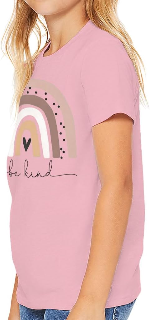 Rainbow Be Kind Kids' T-Shirt - Be Kind Print - Inspirational Stuff