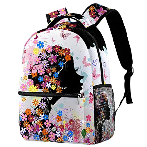 Sac à dos Campus à fleurs pour les journées de cours et les sorties pique-nique du week-end