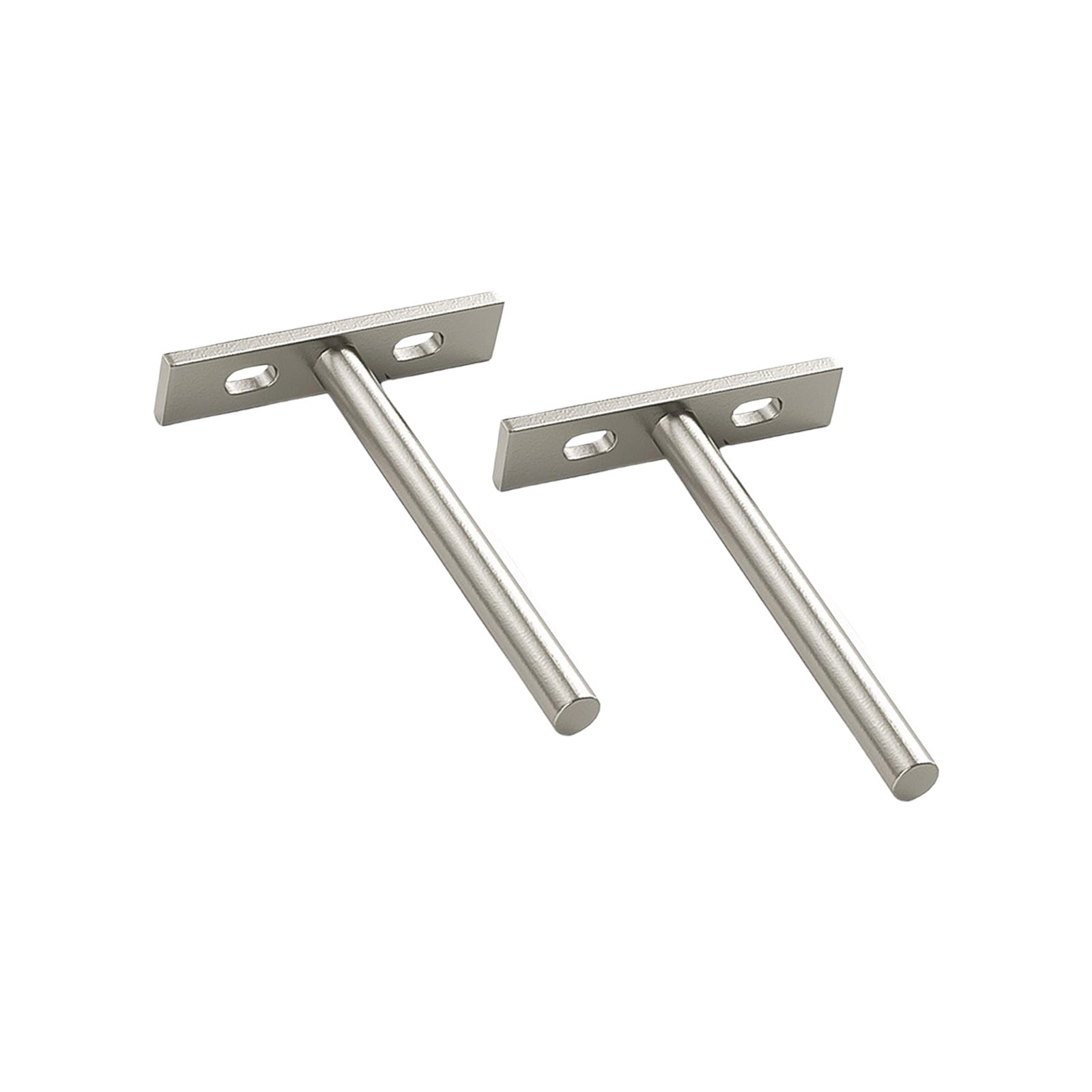 2Pcs Folding Shelf Bracket Concealed Floating Wall Shelf Brackets Furniture Hardware Easy Installation Wall Mount Shelving Brackets