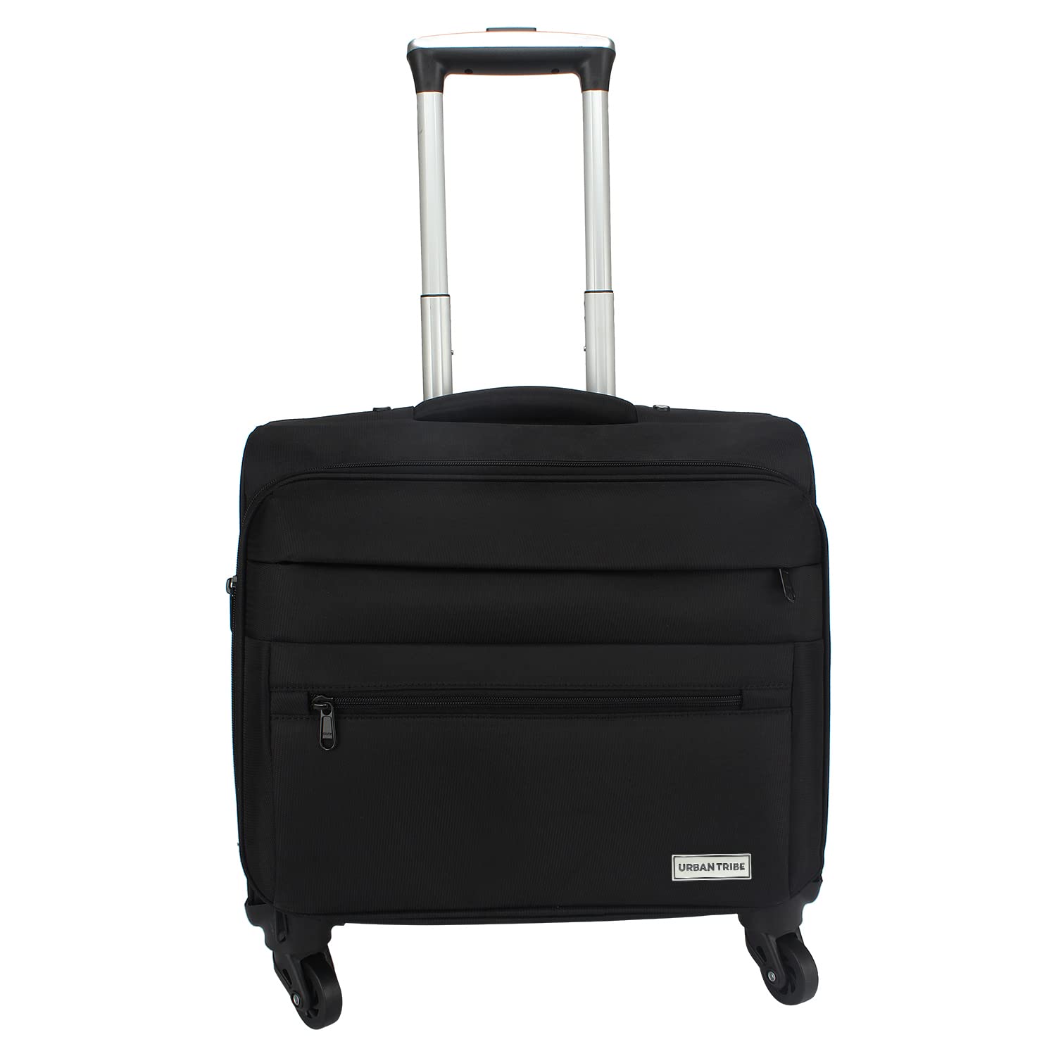 URBAN TRIBE Dominic Polyester 40 Litre Overnighter Laptop Pilot Roller Case | Cabin Luggage | Overnight Business Trolley Bag | Cabin Overnighter (B0C3LSK376) Amazon Price History, Amazon Price Tracker