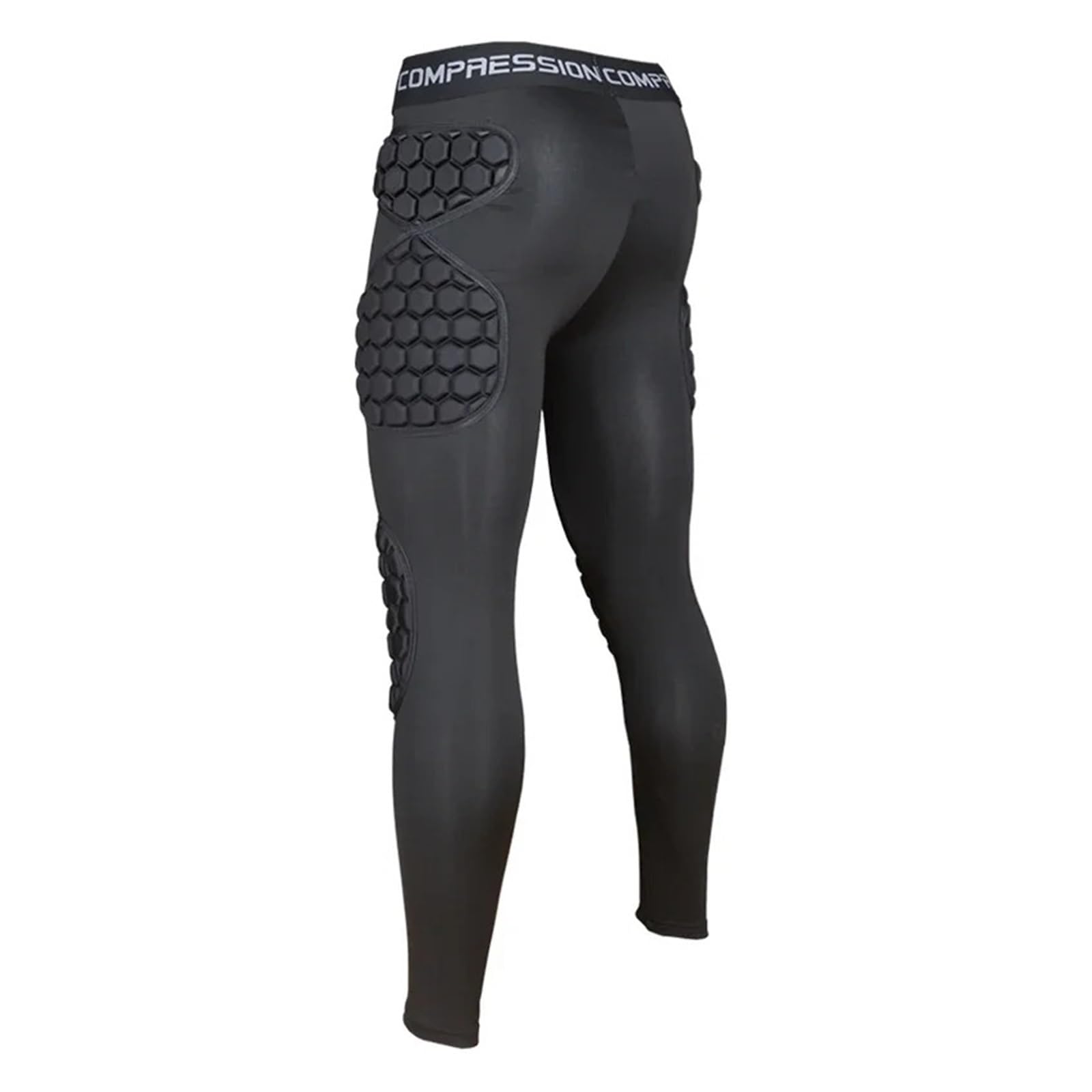 Maillot de Football rembourré Pantalon d'entraînement de Gardien But Football, Maillot, équipement Complet avec Protections rembourrées aux Genoux et Coudes