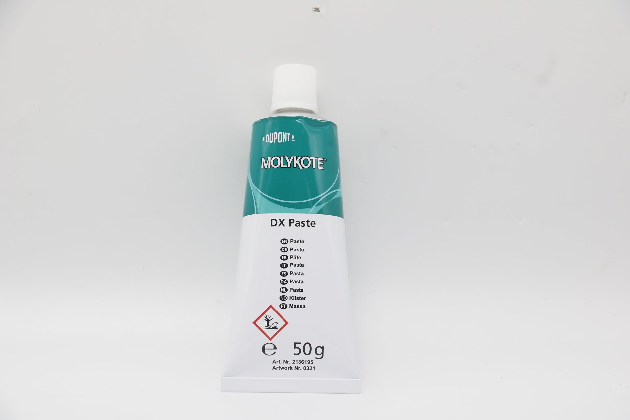 Molykote DX Pasta 50g 1.75oz Lubrificante Bianco Alta Temperatura Grasso Anti-grippaggio per Ingranaggi in Plastica Applicazioni Orologi Industriale Automotive